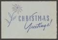 Letter: [Christmas card from Marion Fuchs to Mr. and Mrs. Herman Fuchs, Decem…