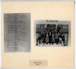 Primary view of object titled 'The Choral Club'.