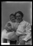 Thumbnail image of item number 1 in: '[Portrait of Mother and Daughter]'.