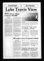 Primary view of Lake Travis View (Austin, Tex.), Vol. 1, No. 29, Ed. 1 Wednesday, September 17, 1986