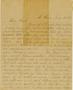 Letter: [Letter from Effie Watts Rector to Rush Rector, January 18, 1893]