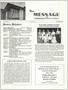 Journal/Magazine/Newsletter: The Message, Volume 14, Number 2, October 1986