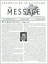 Journal/Magazine/Newsletter: The Message, Volume 36, Number 13, April 2001