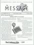 Primary view of The Message, Volume 36, Number 18, September 2001