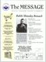 Journal/Magazine/Newsletter: The Message, Volume 38, Number 3, September 2002