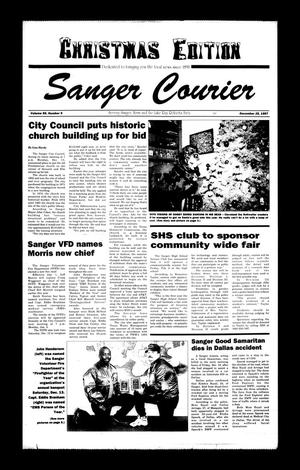 Primary view of object titled 'Sanger Courier (Sanger, Tex.), Vol. 99, No. 9, Ed. 1 Thursday, December 25, 1997'.