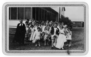 Primary view of object titled '[Children at Westmeier's House]'.