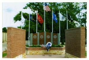Primary view of object titled '[Veterans Memorial]'.