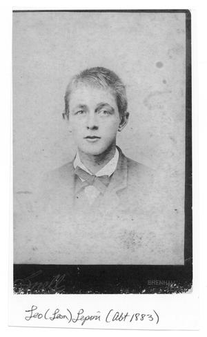 Primary view of object titled '[Photograph of a Young Boy]'.