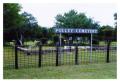 Primary view of [Fence and Sign at Polley Cemetery]