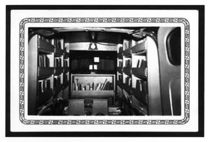 Primary view of object titled '[Inside the Bookmobile]'.