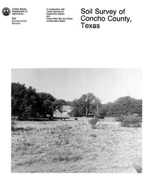 Primary view of object titled 'Soil Survey of Concho County, Texas'.