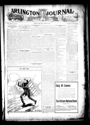Primary view of object titled 'Arlington Journal (Arlington, Tex.), Vol. 12, No. 1, Ed. 1 Friday, January 24, 1913'.