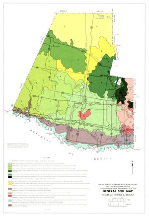 Primary view of object titled 'General Soil Map, Hidalgo County, Texas'.