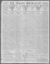 Primary view of El Paso Herald (El Paso, Tex.), Ed. 1, Thursday, June 6, 1912