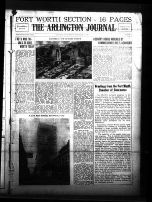 Primary view of object titled 'The Arlington Journal (Arlington, Tex.), Vol. 28, No. 8, Ed. 1 Friday, September 30, 1927'.