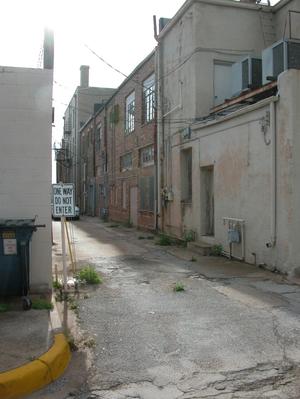 Primary view of object titled 'Alley in Breckenridge'.