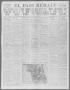 Primary view of El Paso Herald (El Paso, Tex.), Ed. 1, Wednesday, November 20, 1912
