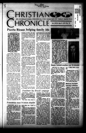 Primary view of object titled 'Christian Chronicle (Austin, Tex.), Vol. 28, No. 18, Ed. 1 Monday, May 3, 1971'.