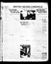 Newspaper: Denton Record-Chronicle (Denton, Tex.), Vol. 40, No. 63, Ed. 1 Saturd…