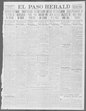 Primary view of object titled 'El Paso Herald (El Paso, Tex.), Ed. 1, Wednesday, April 16, 1913'.