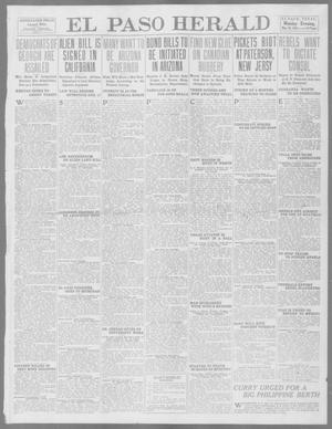 Primary view of object titled 'El Paso Herald (El Paso, Tex.), Ed. 1, Monday, May 19, 1913'.