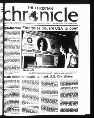 Primary view of object titled 'The Christian Chronicle (Oklahoma City, Okla.), Vol. 39, No. 11, Ed. 1, November 1982'.