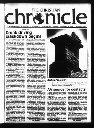 Primary view of object titled 'The Christian Chronicle (Oklahoma City, Okla.), Vol. 40, No. 1, Ed. 1 Saturday, January 1, 1983'.