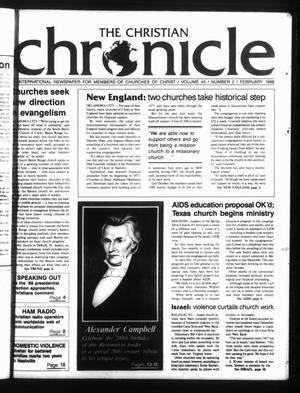 Primary view of object titled 'The Christian Chronicle (Oklahoma City, Okla.), Vol. 45, No. 2, Ed. 1 Monday, February 1, 1988'.