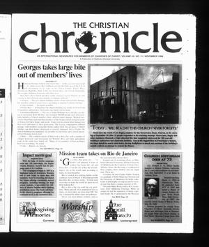 Primary view of object titled 'The Christian Chronicle (Oklahoma City, Okla.), Vol. 55, No. 11, Ed. 1 Sunday, November 1, 1998'.