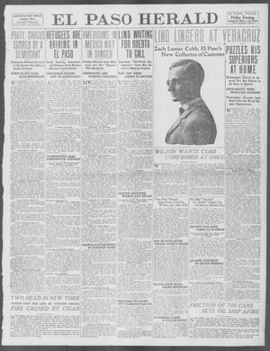 Primary view of object titled 'El Paso Herald (El Paso, Tex.), Ed. 1, Friday, August 29, 1913'.