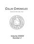 Thumbnail image of item number 1 in: 'Collin Chronicles, Volume 39, Number 2, 2018/2019'.