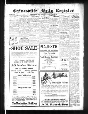 Primary view of object titled 'Gainesville Daily Register and Messenger (Gainesville, Tex.), Vol. 38, No. 102, Ed. 1 Monday, November 15, 1920'.
