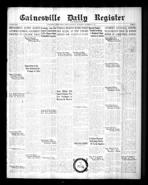 Primary view of object titled 'Gainesville Daily Register and Messenger (Gainesville, Tex.), Vol. 39, No. 6, Ed. 1 Wednesday, December 20, 1922'.