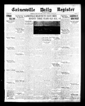 Primary view of object titled 'Gainesville Daily Register and Messenger (Gainesville, Tex.), Vol. 39, No. 213, Ed. 1 Monday, August 20, 1923'.