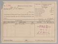 Text: [Receipt for Taxes Paid by M. J. Davis, March 1897]