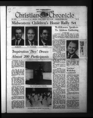 Primary view of object titled 'Christian Chronicle (Abilene, Tex.), Vol. 23, No. 34, Ed. 1 Friday, May 27, 1966'.