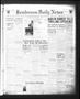 Primary view of Henderson Daily News (Henderson, Tex.), Vol. 3, No. 239, Ed. 1 Thursday, December 28, 1933
