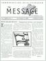 Journal/Magazine/Newsletter: The Message, Volume 36, Number 4, November 2000