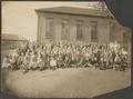 Photograph: [Students at the East Ward School]