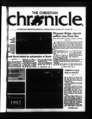 Primary view of object titled 'The Christian Chronicle (Oklahoma City, Okla.), Vol. 50, No. 1, Ed. 1 Friday, January 1, 1993'.