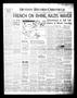 Newspaper: Denton Record-Chronicle (Denton, Tex.), Vol. 42, No. 84, Ed. 1 Monday…