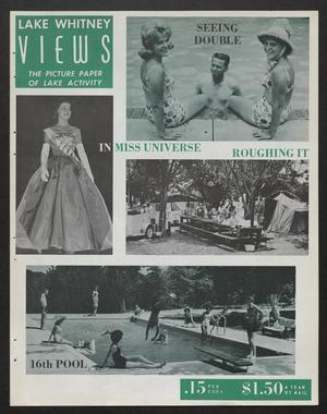 Primary view of object titled 'Lake Whitney Views (Whitney, Tex.), Vol. 11, No. 11, Ed. 1 Sunday, July 1, 1962'.