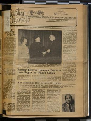 Primary view of object titled 'Christian Chronicle (Oklahoma City, Okla.), Vol. 35, No. 1, Ed. 1 Tuesday, January 24, 1978'.