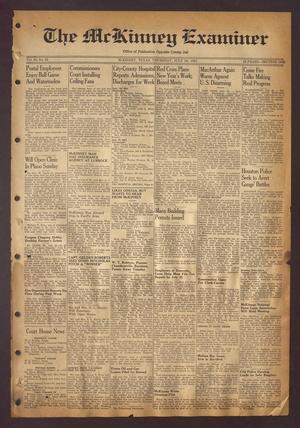 Primary view of object titled 'The McKinney Examiner (McKinney, Tex.), Vol. 65, No. 42, Ed. 1 Thursday, July 26, 1951'.
