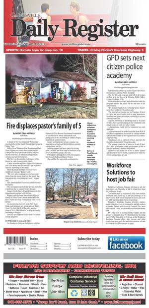 Primary view of Gainesville Daily Register (Gainesville, Tex.), Vol. 128, No. 97, Ed. 1 Thursday, January 18, 2018