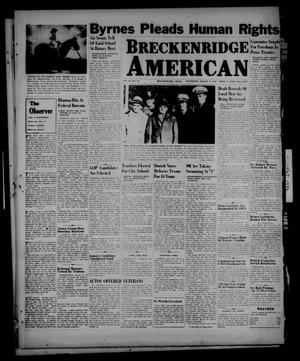 Primary view of object titled 'Breckenridge American (Breckenridge, Tex.), Vol. 26, No. 154, Ed. 1 Wednesday, August 14, 1946'.