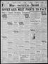 Thumbnail image of item number 1 in: 'Valley Sunday Star-Monitor-Herald (Harlingen, Tex.), Vol. 4, No. 17, Ed. 1 Sunday, November 10, 1940'.