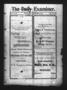 Primary view of The Daily Examiner. (Navasota, Tex.), Vol. 4, No. 156, Ed. 1 Thursday, March 23, 1899