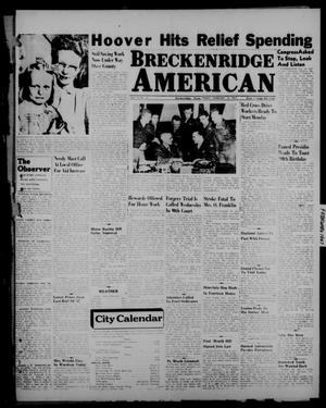 Primary view of object titled 'Breckenridge American (Breckenridge, Tex.), Vol. 27, No. 49, Ed. 1 Friday, February 28, 1947'.